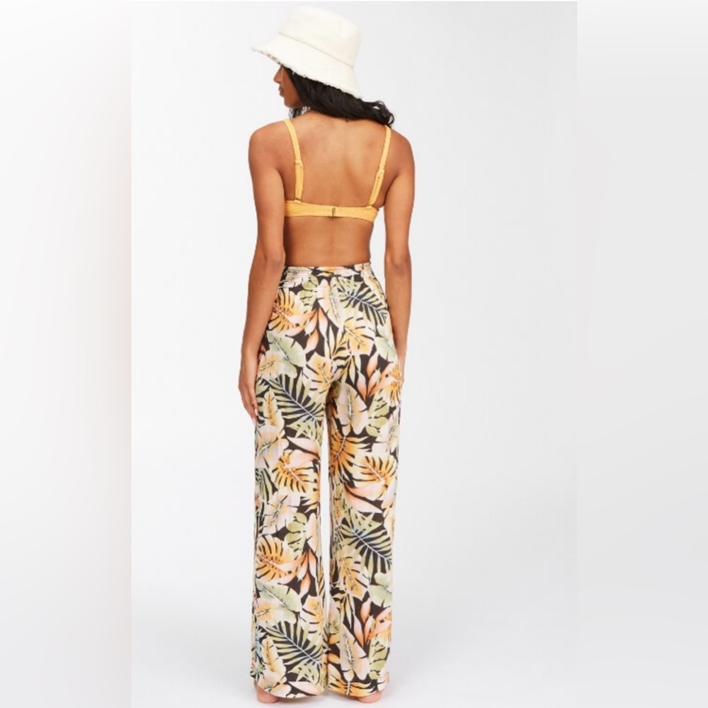 Billabong Tropical Print Wide-Leg Pants - Picture 5 of 11